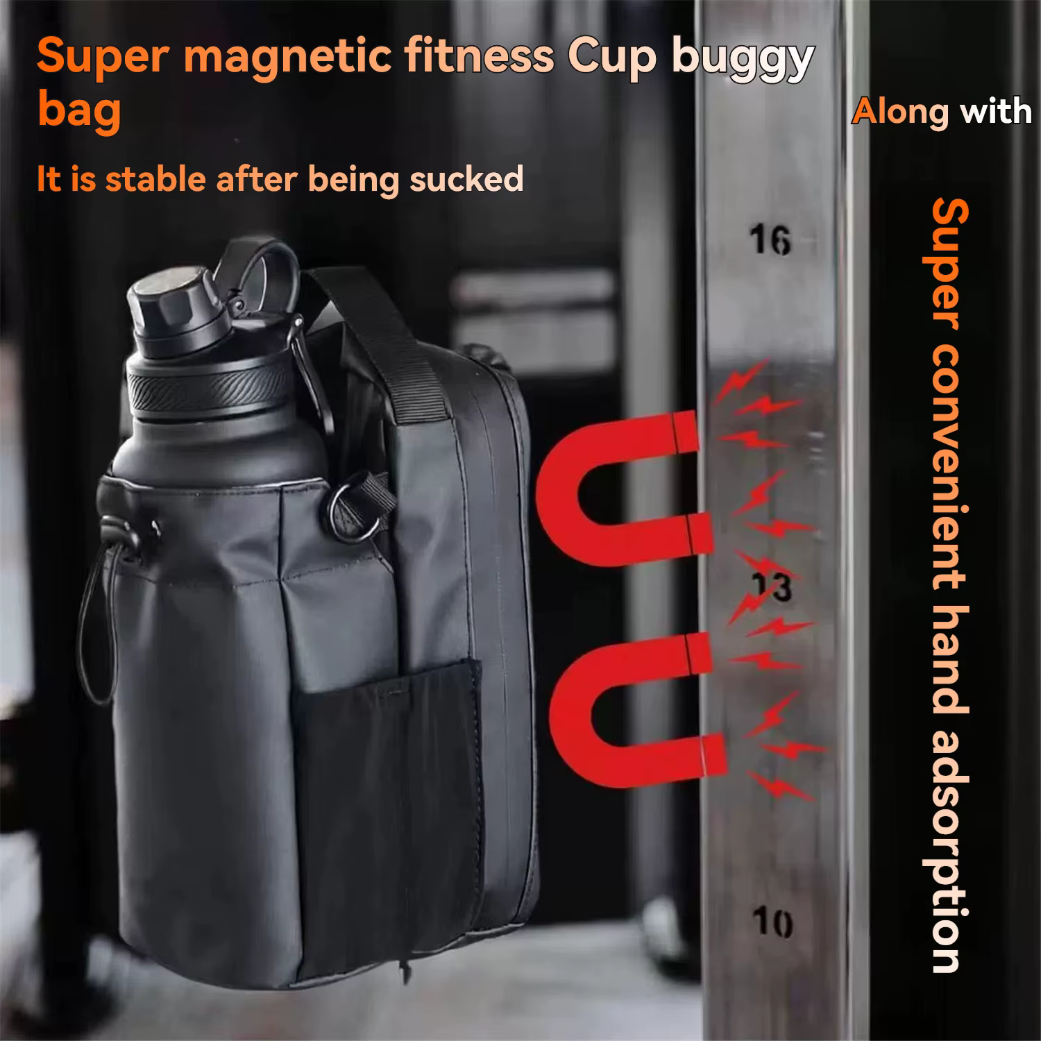 Sac de sport magnétique de grande capacité