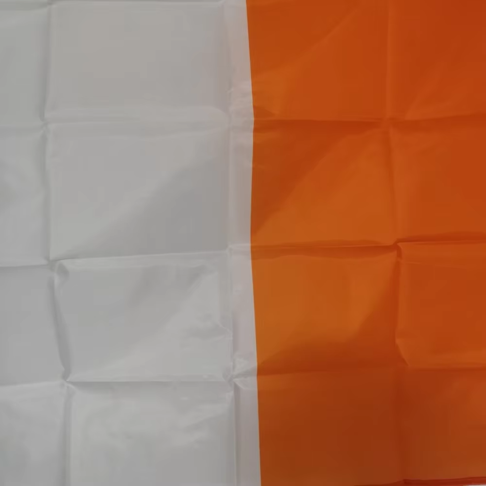 Drapeau National d'Irlande 90X150cm Polyester vert blanc Orange bannière suspendue IRE pays irlandais volant