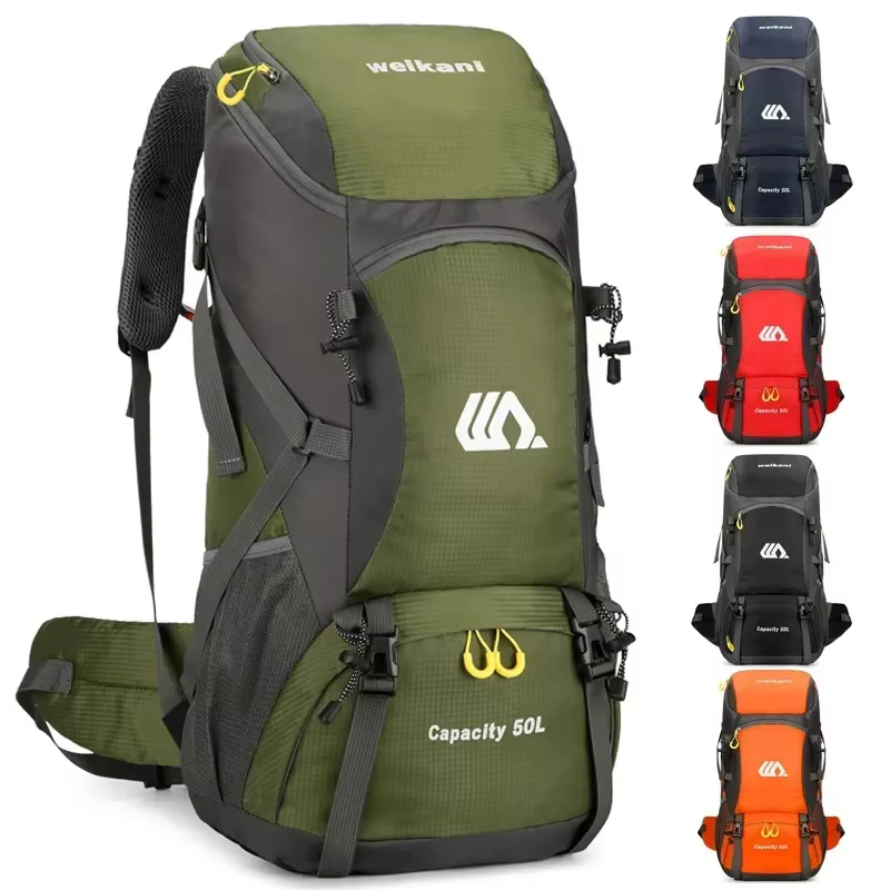 Travel Backpack 50L Waterproof Lightweight Outdoor Hiking