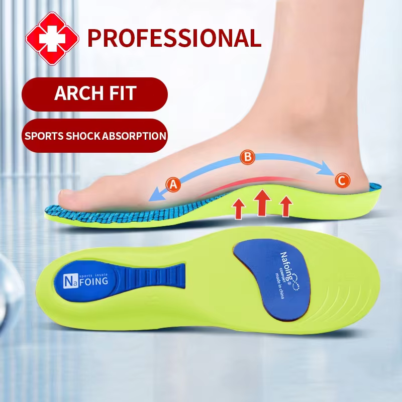 Semelles orthopédiques pour les pieds