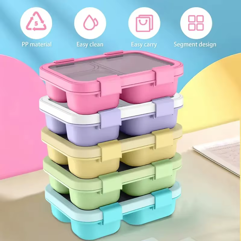 Boîte à Bento étanche, stockage des aliments pour déjeuner