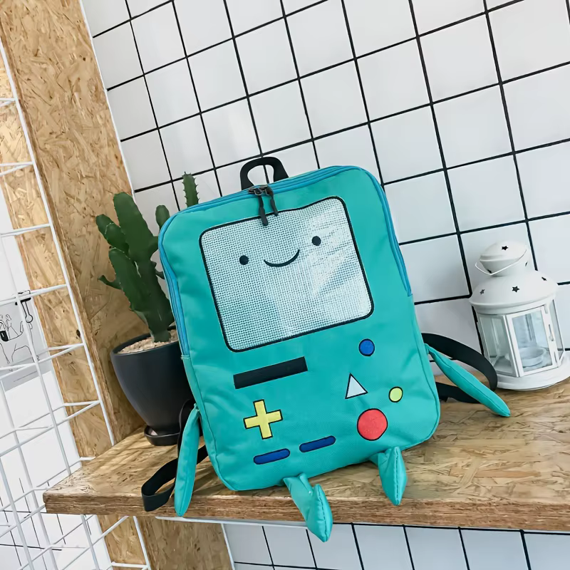 Sacs à dos design robot créatif pour firls