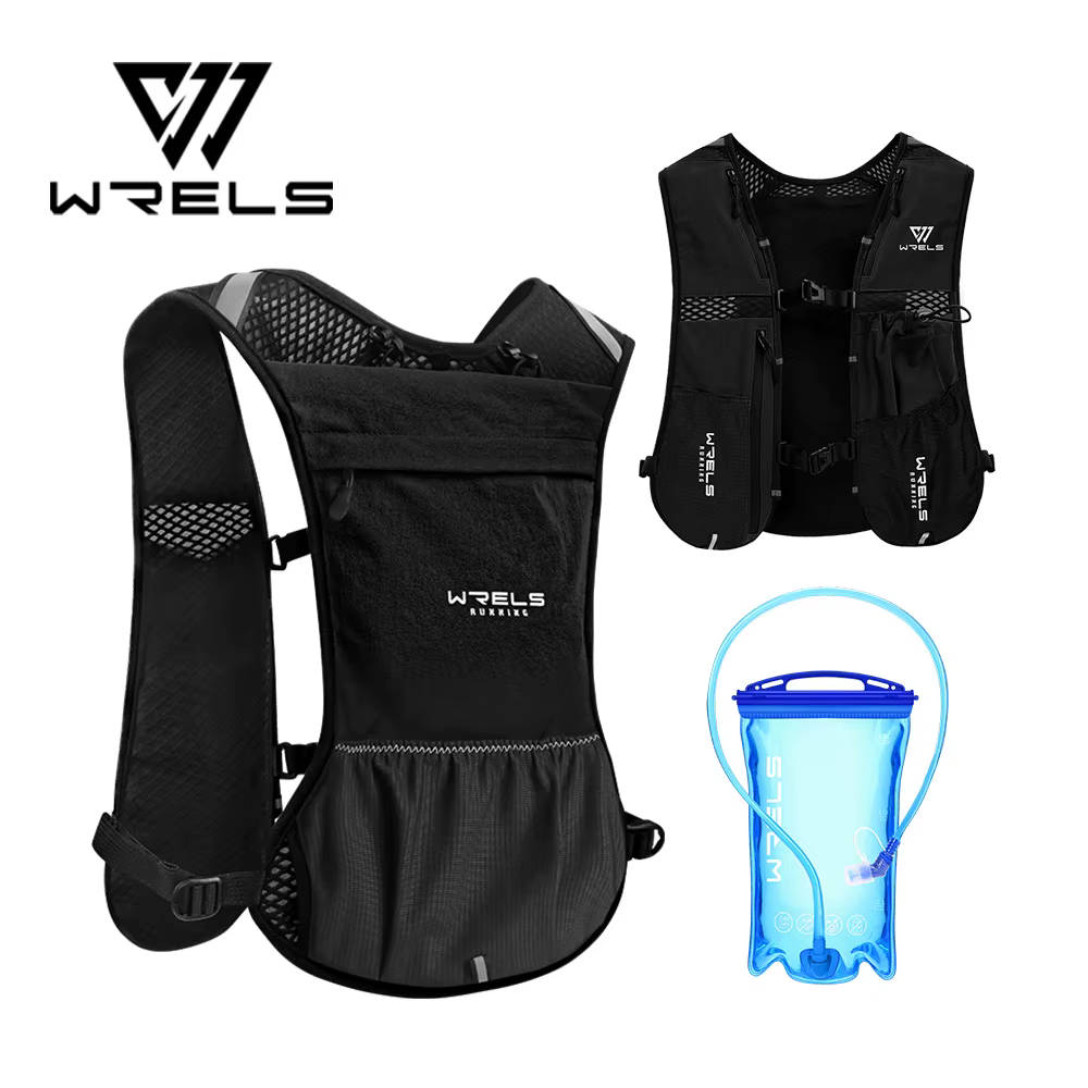 WRELS Gilet d'hydratation léger pour la course à pied