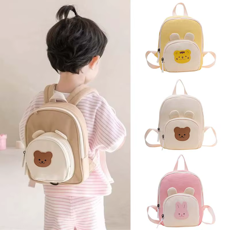 Sac à dos coréen en toile pour enfants