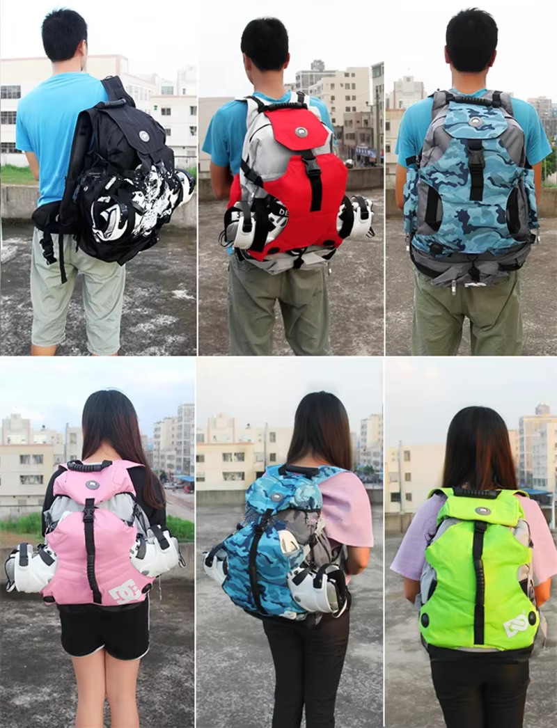Sac à dos de transport de patins à roulettes pour hommes et femmes