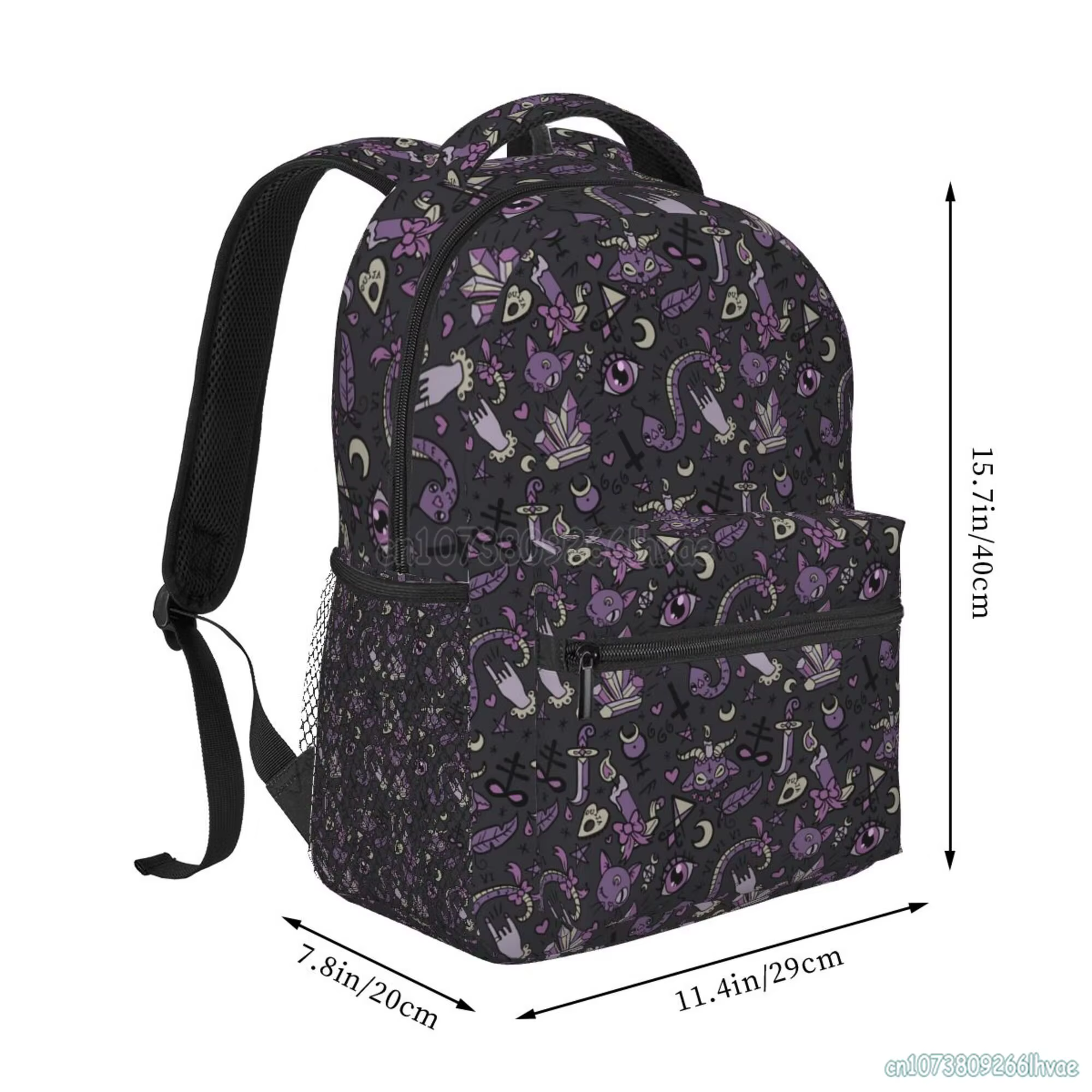 Sac à dos scolaire étanche de grande capacité pour garçons et filles