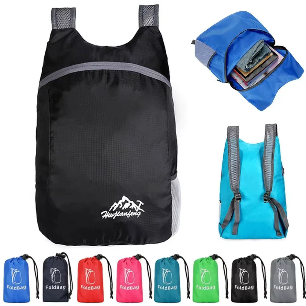 Sac à dos pliable étanche ultra léger pour sports de plein air