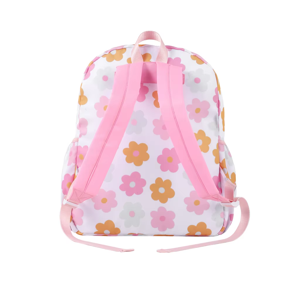 Sac à dos en nylon fleuri pour enfants