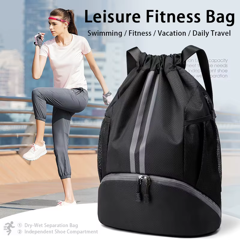 Sac à dos de sport avec cordon de serrage
