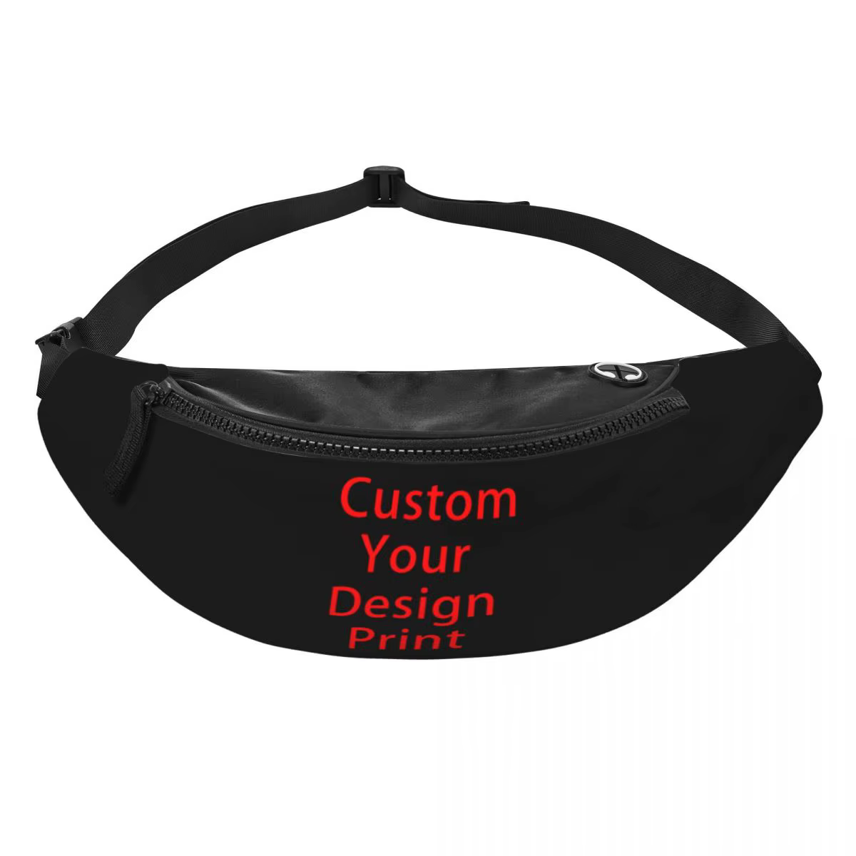 Personnalisez votre Design Fanny Pack femmes hommes Logo personnalisé imprimé sac de taille à bandoulière pour courir téléphone pochette d'argent