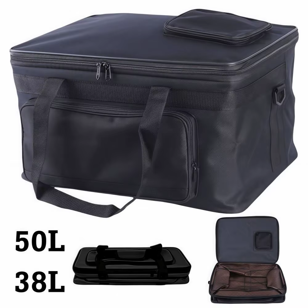 Sac de rangement de camping 38L 50L en toile grande capacité