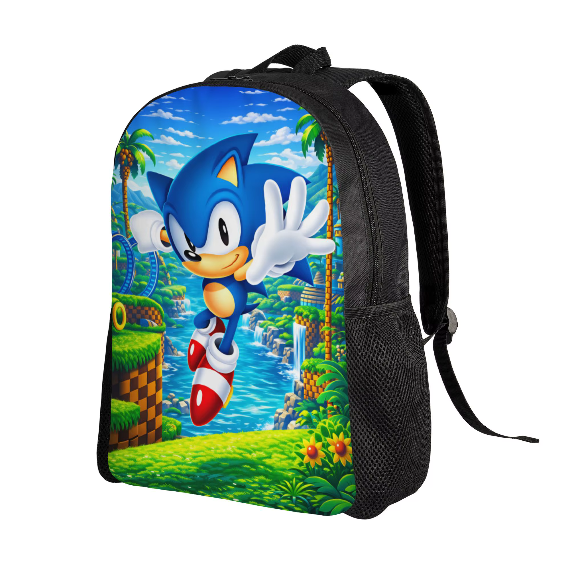 Nouveau sac à dos de sport imprimé en 3D Sonic