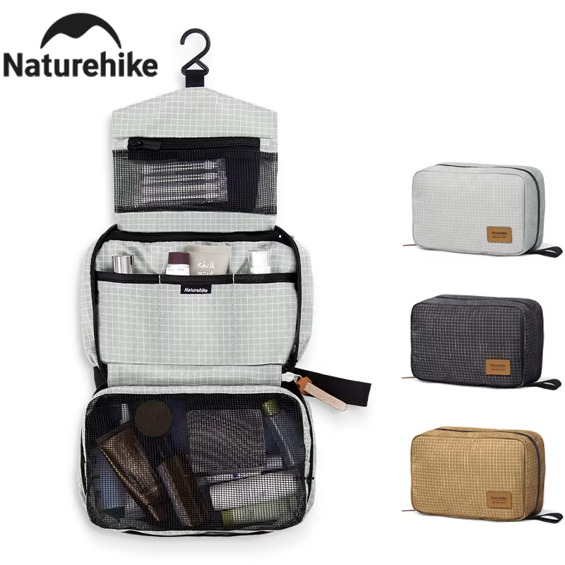 Naturehike Camping randonnée trousse de toilette voyage sac cosmétique plage piscine surf Portable grande capacité transporter sac étanche
