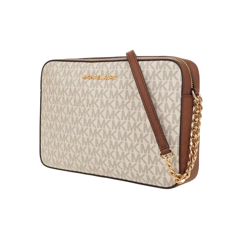 Michael Kors Ole Jet Set Article Grand sac à bandoulière en Pvc pour femme avec cuir