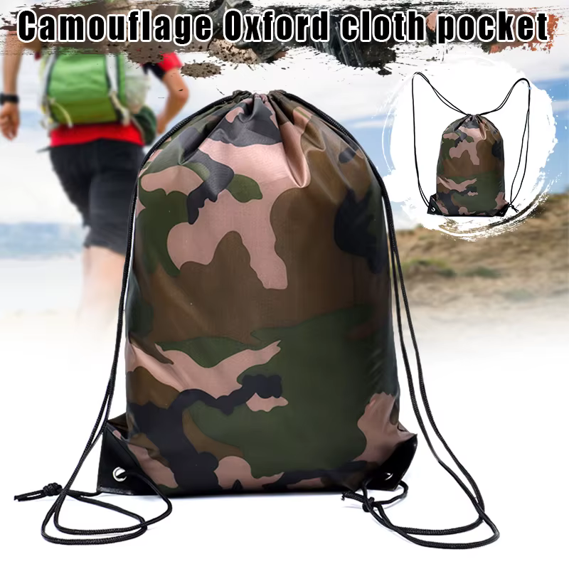 Sac à dos à cordon de serrage léger en polyester
