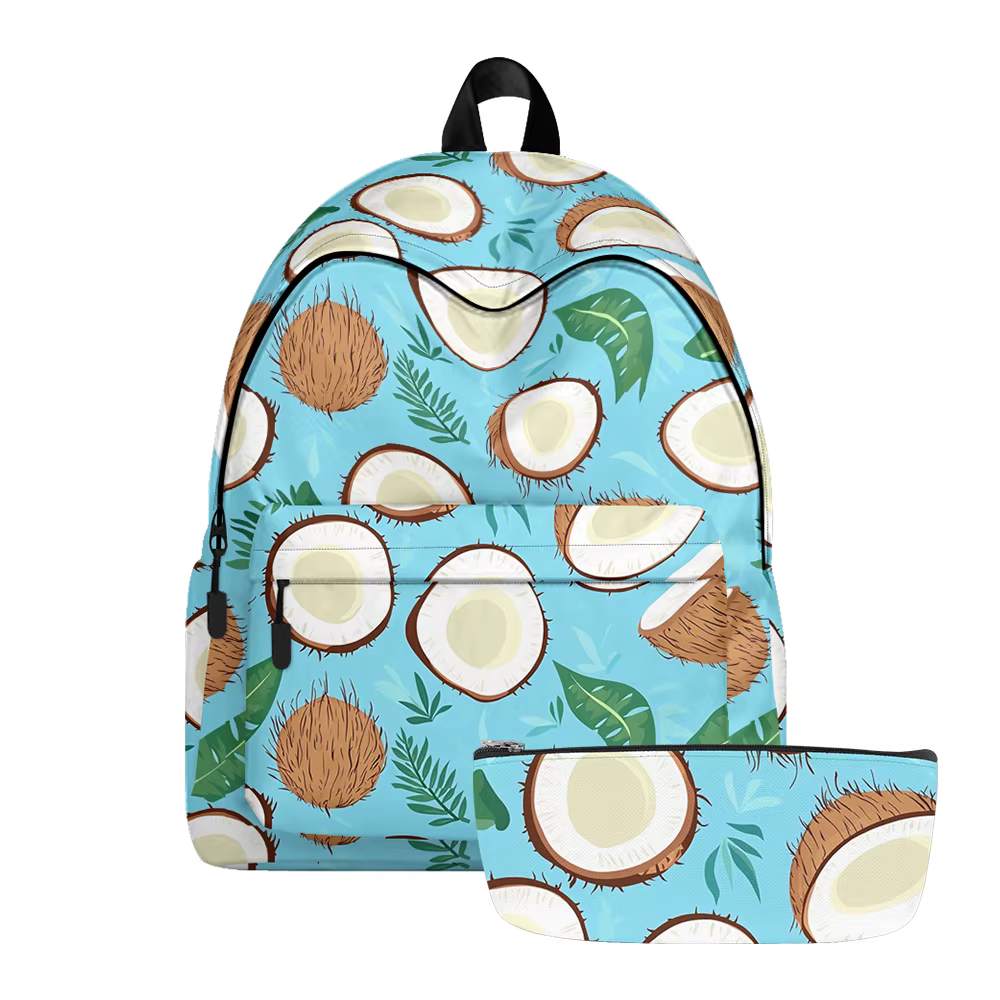 Sac à dos tendance imprimé fruits