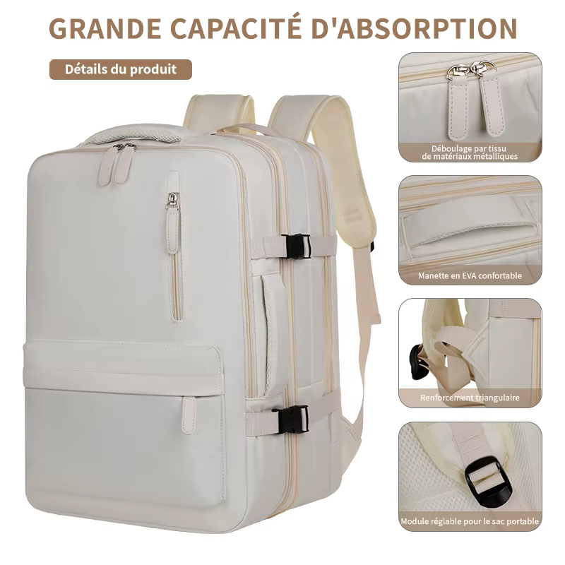 Nouveau sac à dos spécifique à l'avion