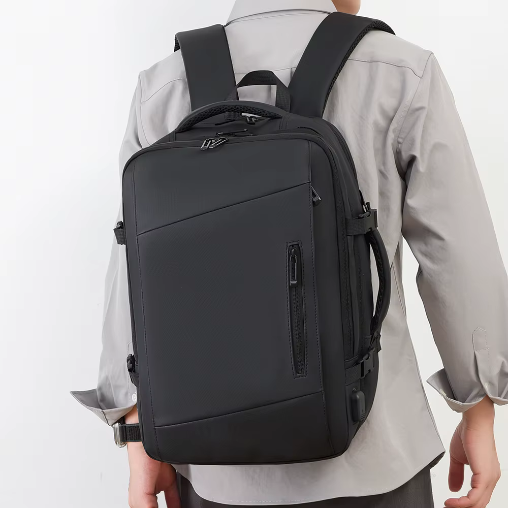 Sac à dos professionnel multi-poches hydrofuge pour ordinateur portable 15