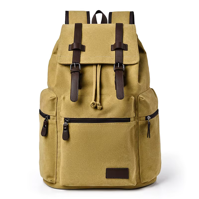 Sac à dos en toile vintage pour hommes