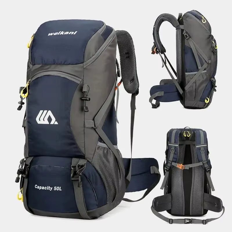 50L randonnée escalade pêche sac à dos haute capacité multifonctionnel