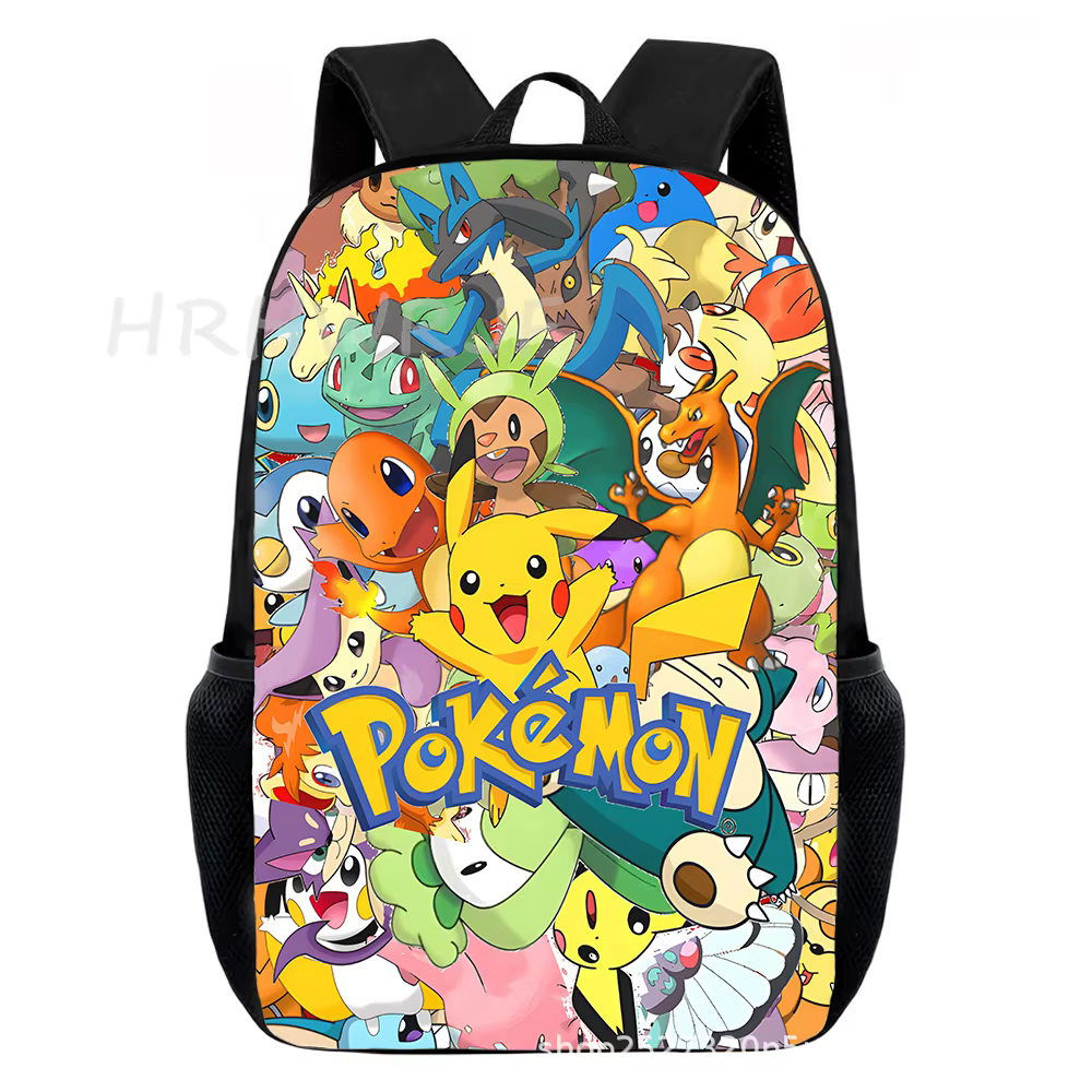 Sacs à dos Pikachu imprimés pour enfants