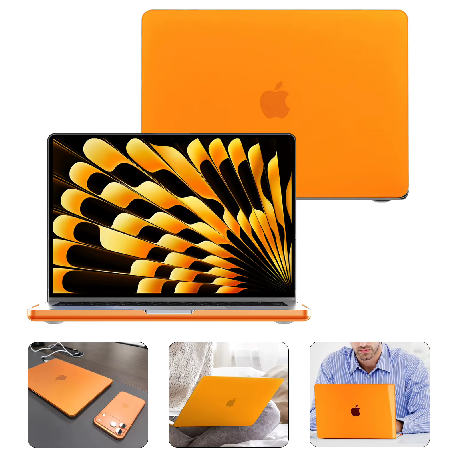 Étui pour ordinateur portable pour Macbook Air 13.6 pouces M4 M3 M2 puce 2025 2024 2022 A3240 A3113 A2681