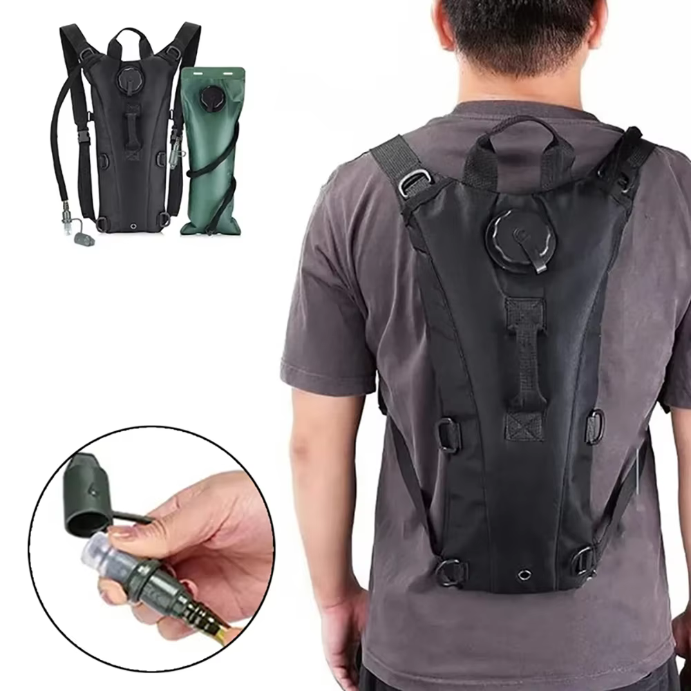 Sac à eau étanche 3L, sac à dos de sport de plein air