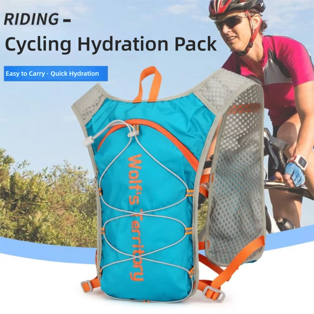 5L Marathon hydratant sac à dos respirant ultraléger sac de course réfléchissant Oxford tissu Trail