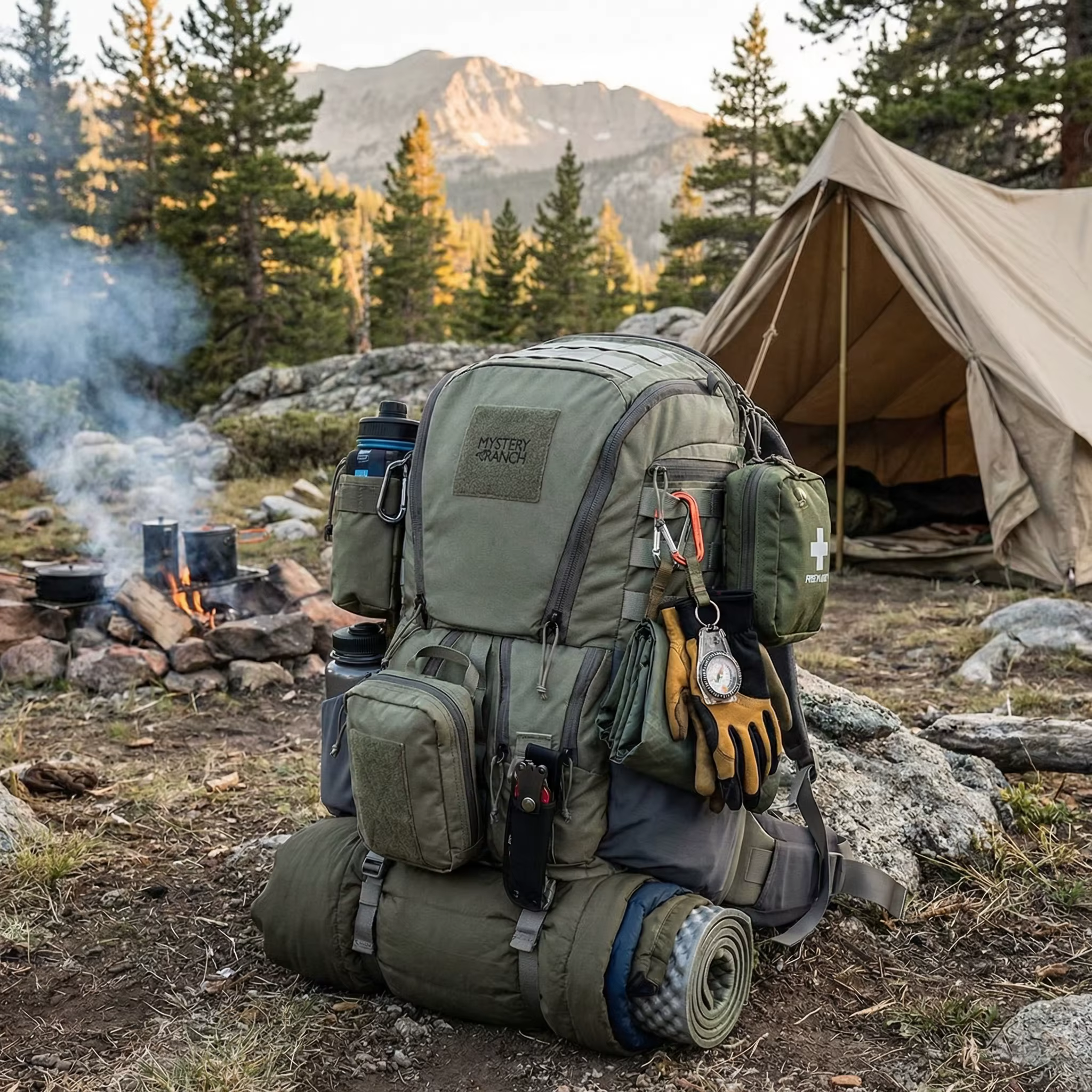 Sac à dos de voyage d'alpinisme mystérieux Ranch RIP-32L sac à dos de randonnée en plein air Durable