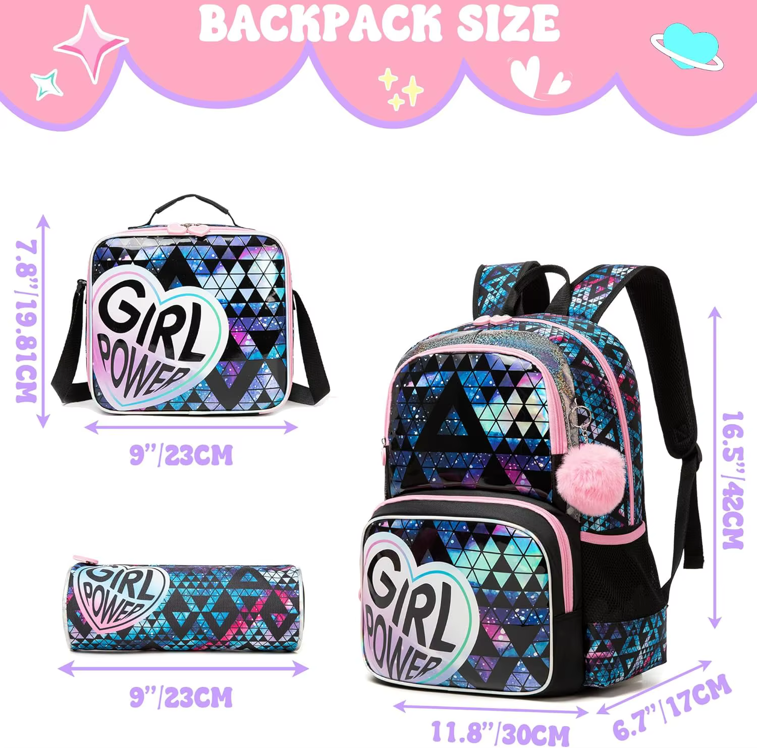 Sac à dos pour filles, sac d'école primaire
