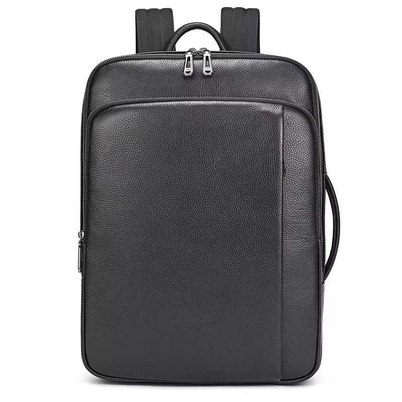 Luufan – sac à dos d'affaires en cuir véritable pour hommes