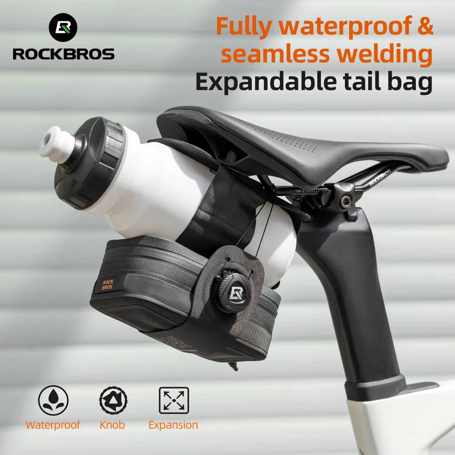 ROCKBROS – sac de selle de vélo entièrement étanche