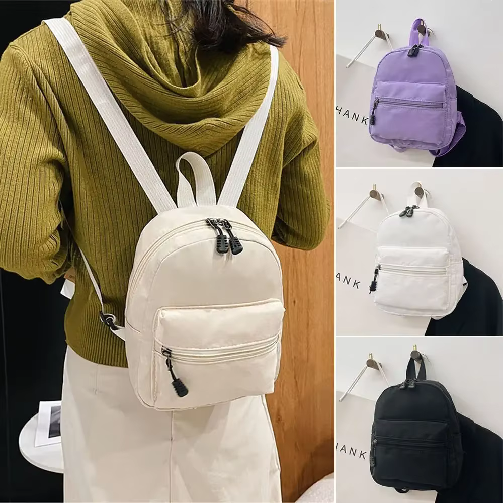 Sac à dos décontracté en nylon pour adolescentes