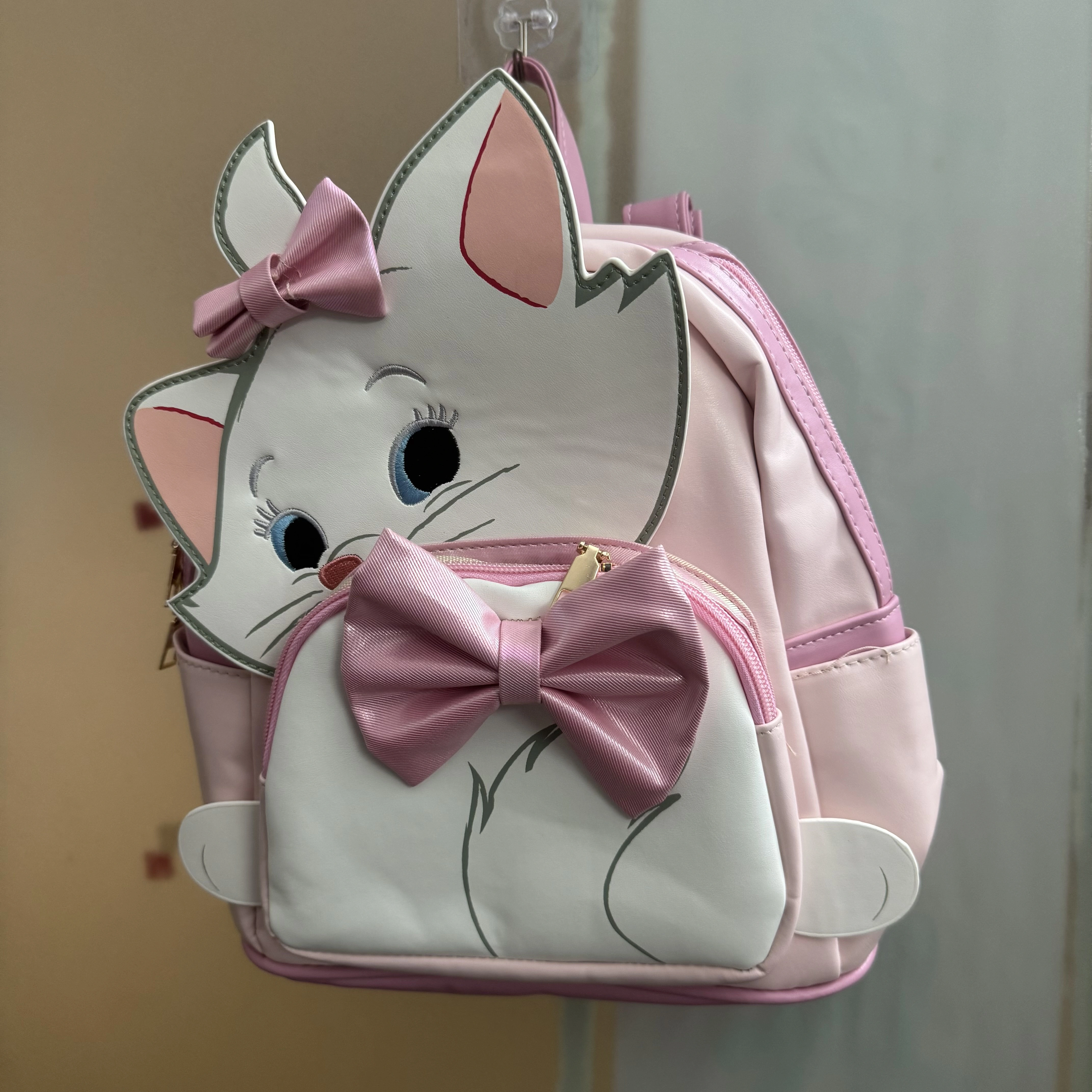 Original nouveau dessin animé Disney enfants Mary chat sac à dos sac d'école maternelle dame filles balle cadeau d'anniversaire
