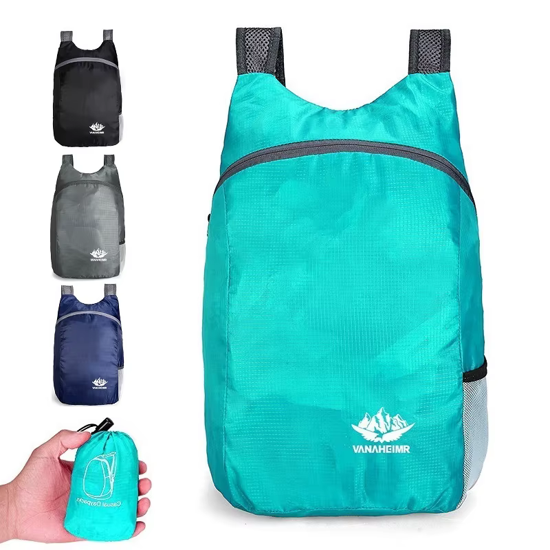 Sac de sport étanche pratique en plein air sac à dos quotidien en Nylon pliant alpinisme randonnée sac à dos pour hommes et femmes