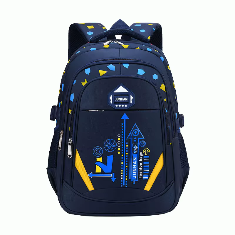 Sac à bandoulière pour enfants motif géométrique sac à dos pour enfant dans le cartable primaire adolescent garçon fille sac à dos livre sac étanche Mochila