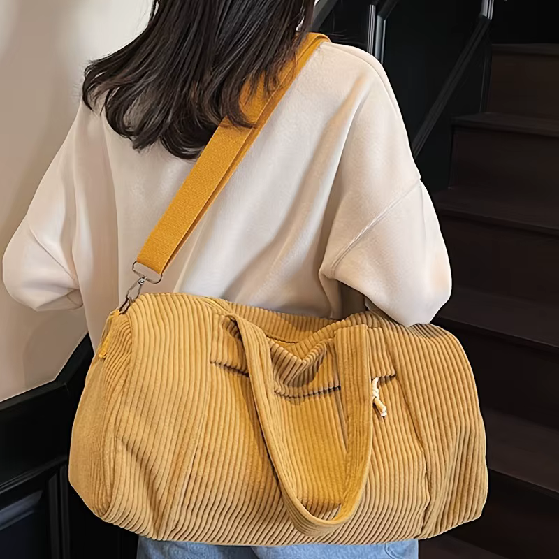 Nouveau sac de sport de grande capacité sac de Fitness couleur unie sac à bandoulière Portable