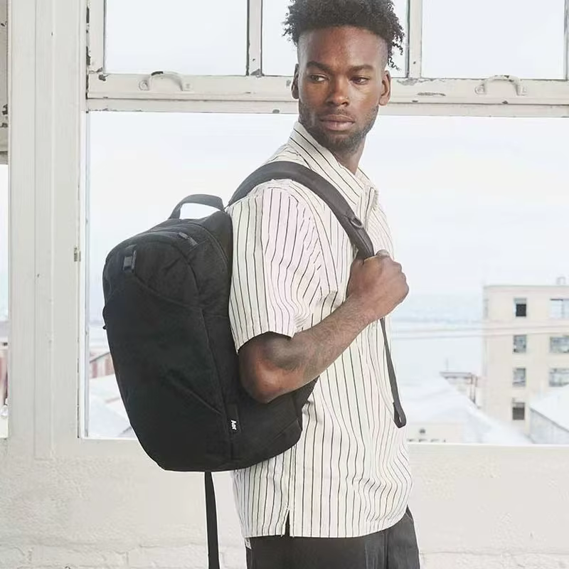 Go Pack 2 Sac à dos 20L Nylon Grande capacité pour les déplacements professionnels Compartiment pour ordinateur portable décontracté Sac à dos Durable résistant à l'abrasion