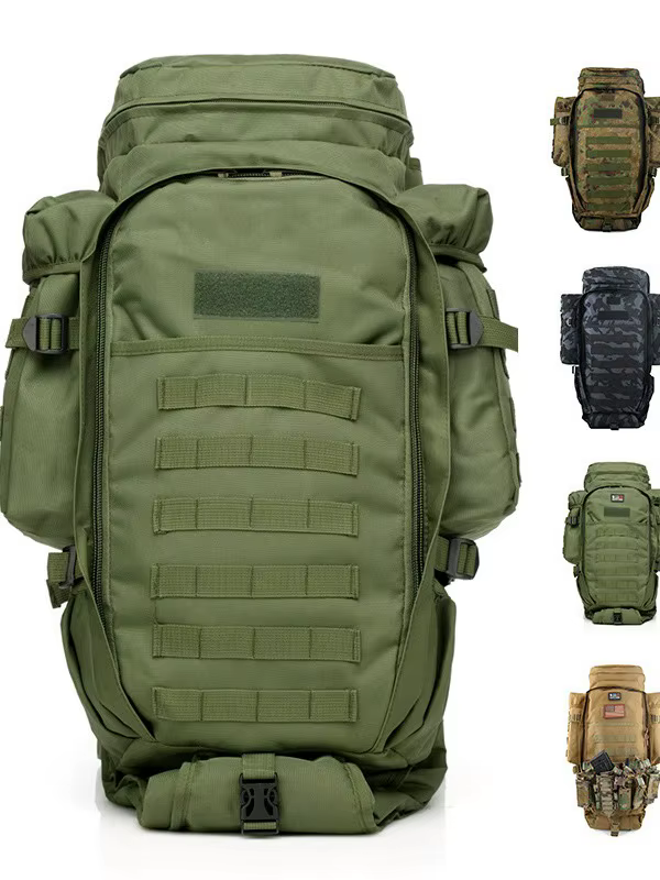 Sac à dos tactique hommes grand rembourré double fusil de chasse transportant sacs à dos Molle