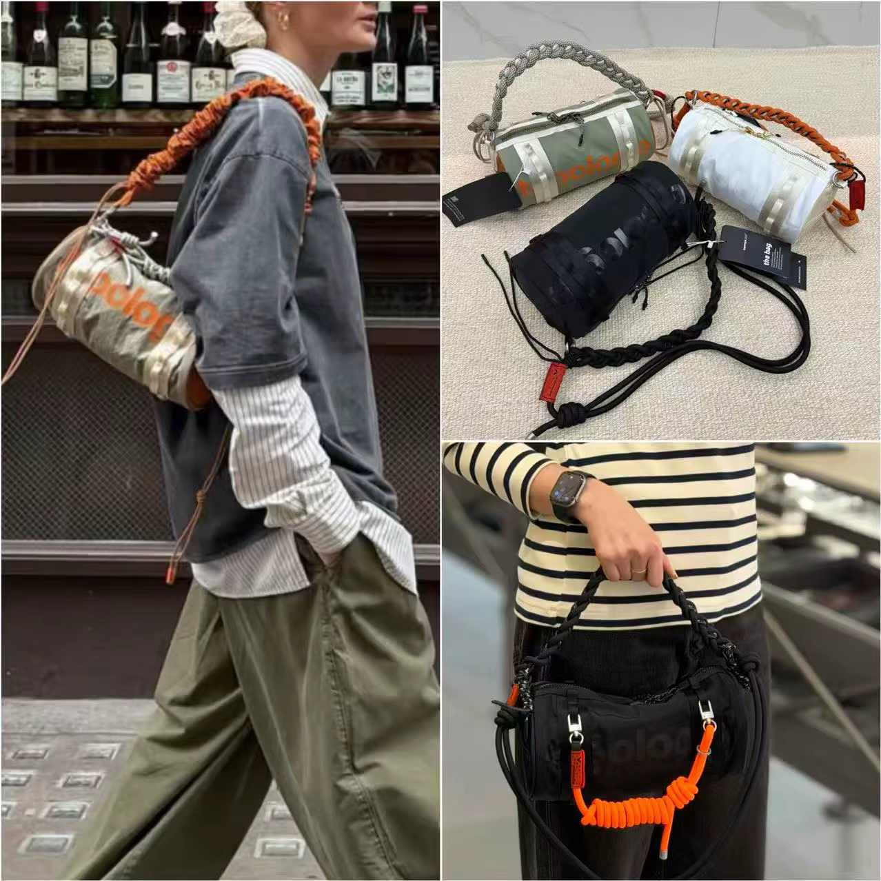 Nouveau sac cylindrique Topolo