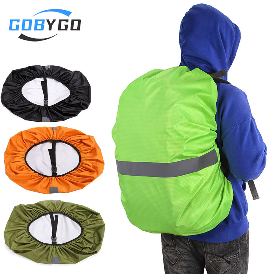 GOBYGO housse de pluie réfléchissante sac à dos sac étanche