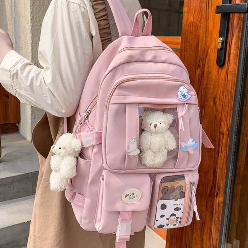 Sacs à dos multi-poches pour adolescentes