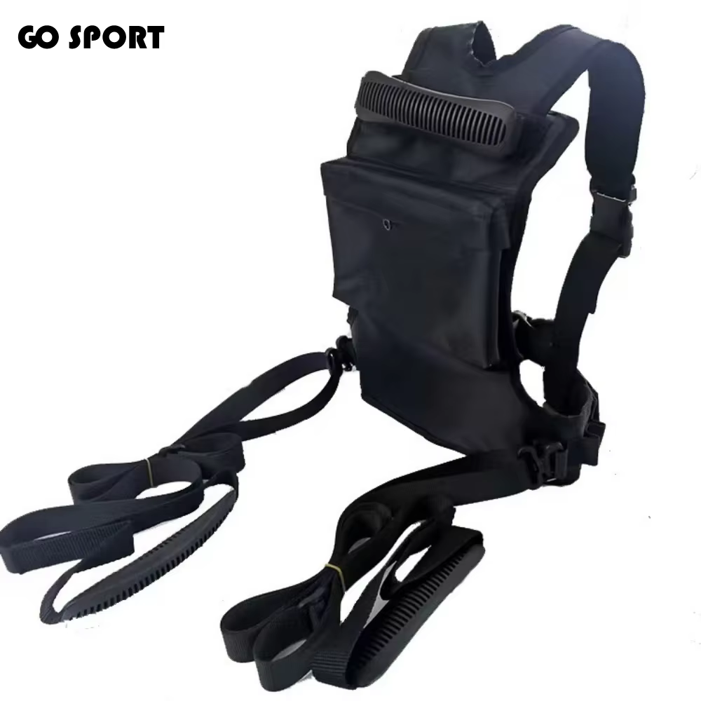 Harnais de traction réglable pour enfants avec sac à dos intégré