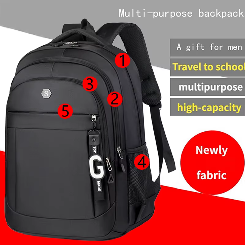 Sac à dos de voyage de grande capacité et durable