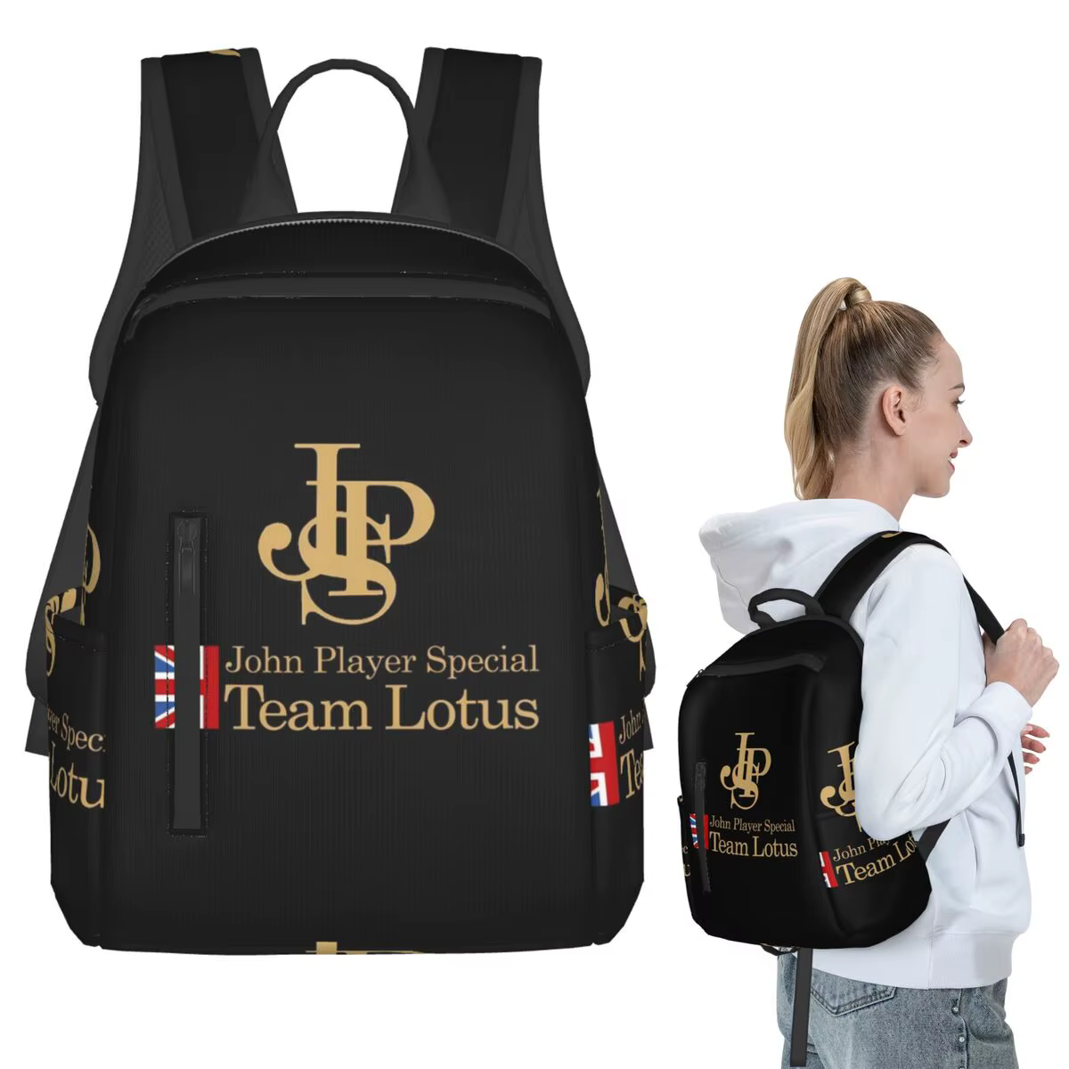 Sac à dos JPS John Player Special Team8 pour étudiants