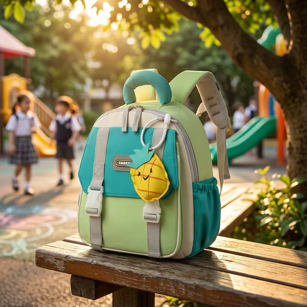 Sac à dos de maternelle premium à motif de dessin animé avec matériau imperméable avancé