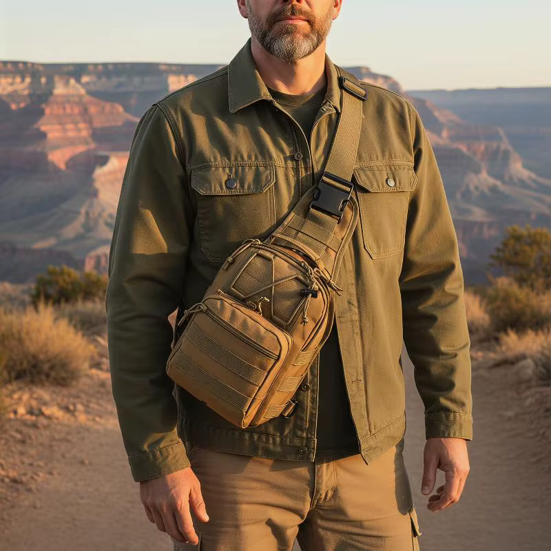 Sac à dos tactique à bandoulière