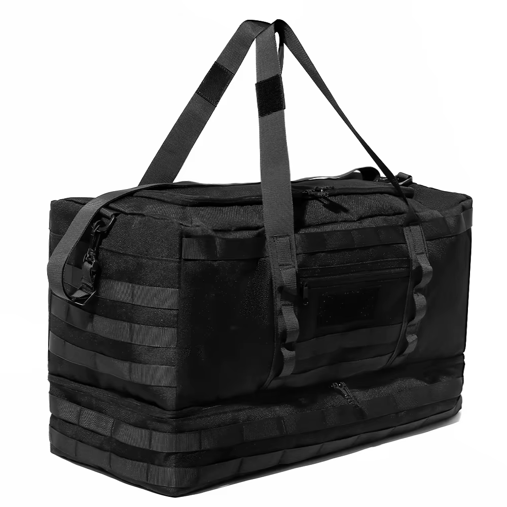 Sac de voyage 50L, sacs de week-end avec compartiment à chaussures