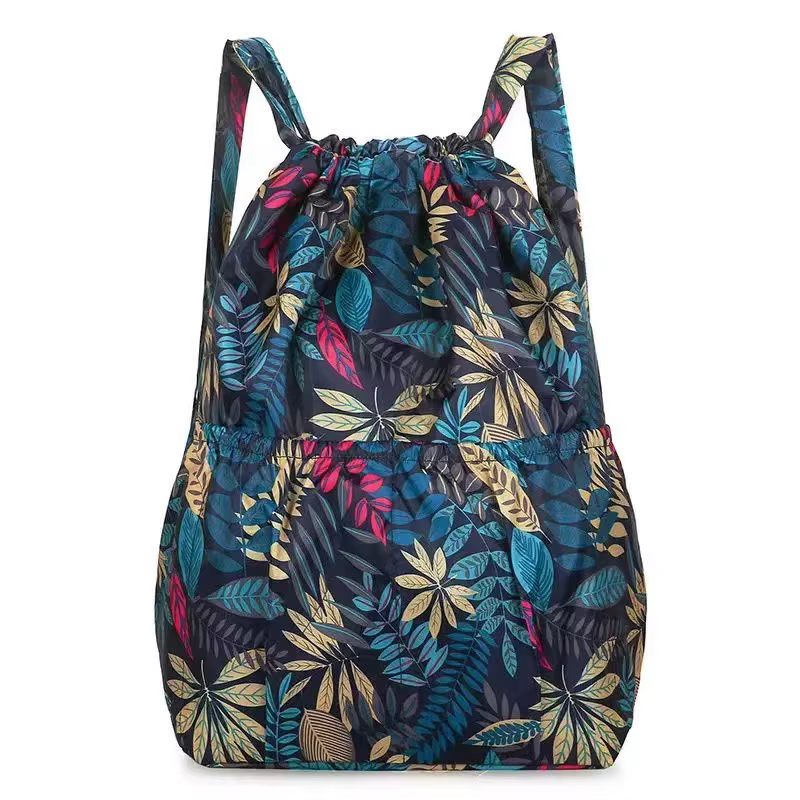 Sac à dos à cordon de serrage pour femmes
