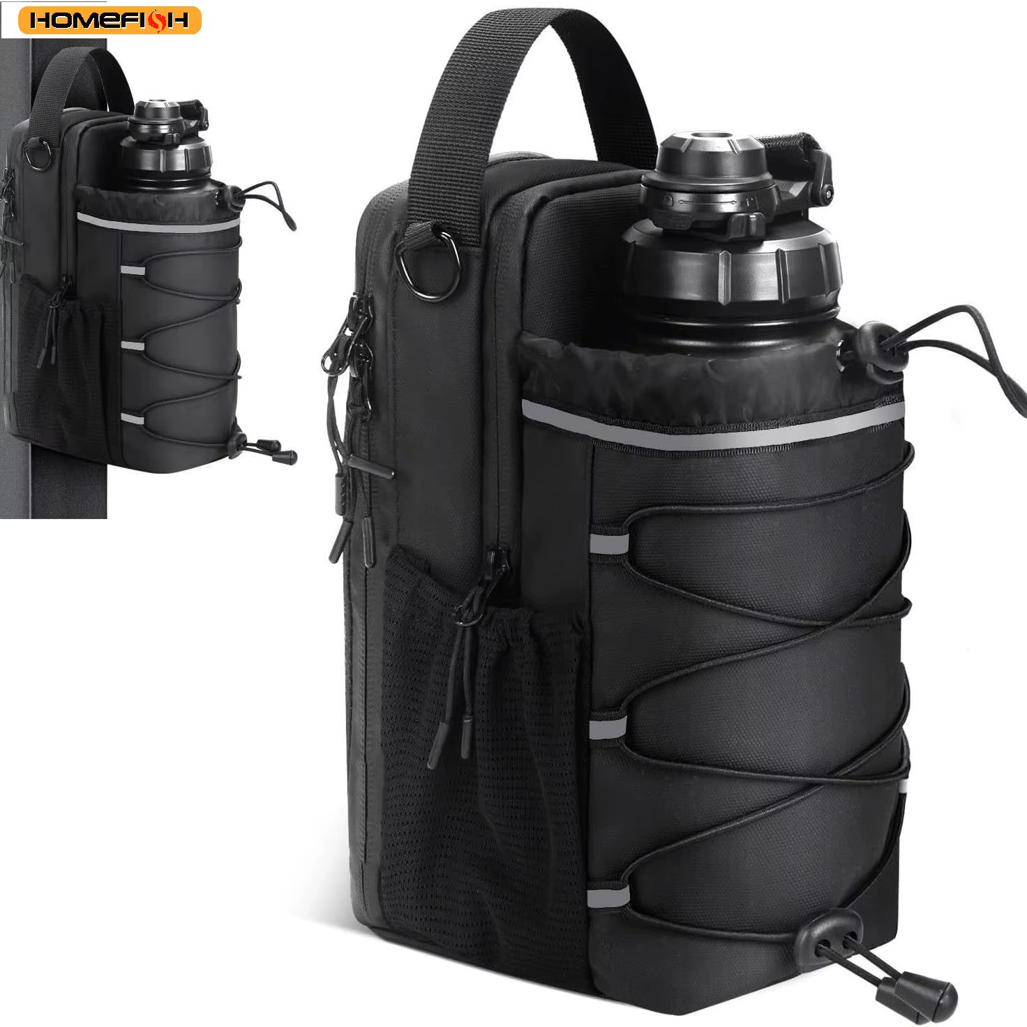 Sac de sport magnétique pour hommes et femmes – Bouteille à bandoulière avec fixation